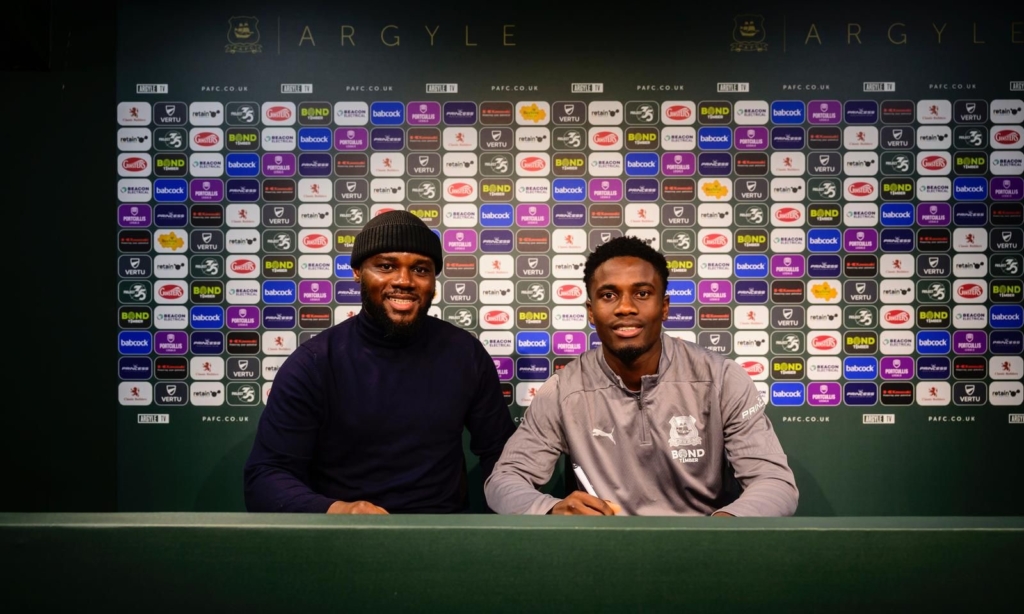 317908ba-860e-4db6-ae8a-3bc3a5b6e9c6-1024x614-1 Michael Baidoo joins Plymouth Argyle in record deal until 2028