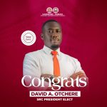 AAMUSTED ELECTS DAVID A. OTCHERE AS SRC PRESIDENT